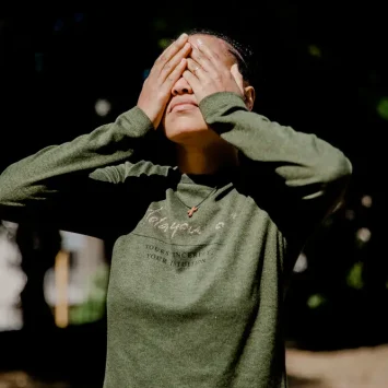 Martha*, migrante en Líbano, en un refugio etíope en Beirut. Líbano, febrero de 2025.