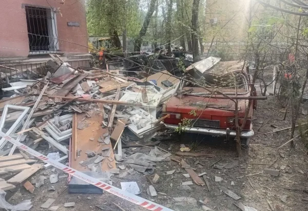 Los implacables bombardeos en Ucrania en abril de 2025 Kiev, 24 de abril, después del ataque.