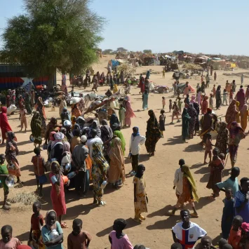 Imágenes de desplazamiento en Tawila y sus alrededores.