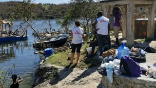Equipos de emergencia de MSF evalúan las necesidades por el huracán Melissa en zonas remotas de la parroquia de Saint Elisabeth, Jamaica. 04 de noviembre de 2025.