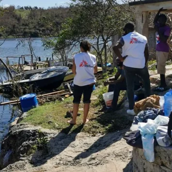 Equipos de emergencia de MSF evalúan las necesidades por el huracán Melissa en zonas remotas de la parroquia de Saint Elisabeth, Jamaica. 04 de noviembre de 2025.