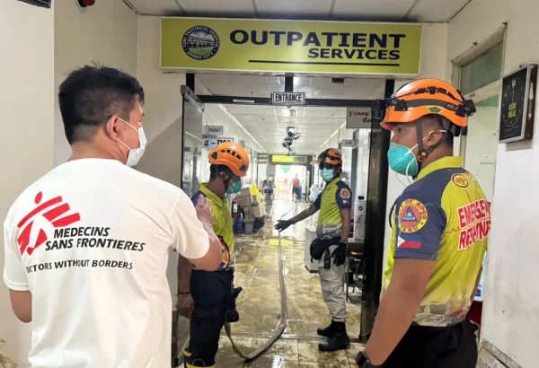 Equipos de MSF respondemos a la emergencia porel tifón Kalmaegi en Filipinas.