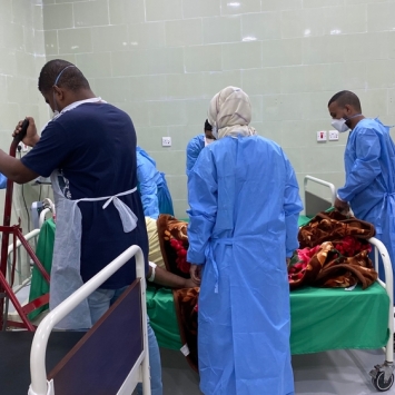 MSF COVID Intervention in Aden, Al Gomhuria Hospital