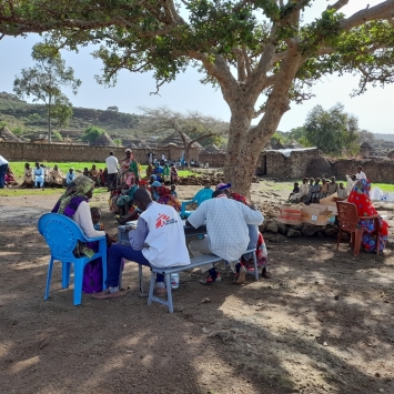 Urgent measles vaccination and treatment campaign in Jebel Marra, South Darfur