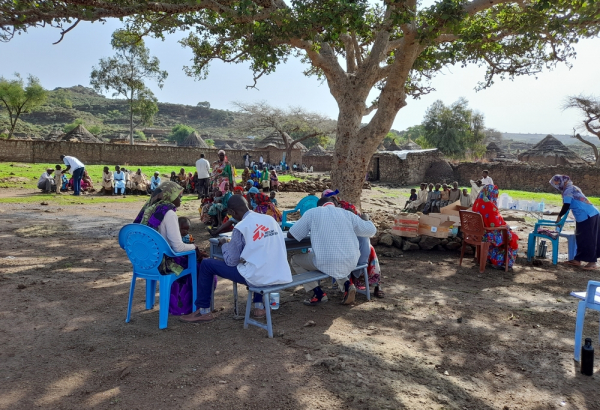 Urgent measles vaccination and treatment campaign in Jebel Marra, South Darfur