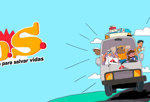 sos 72 horas para salvar vidas, es un juego de MSF para sensibilizar a la población