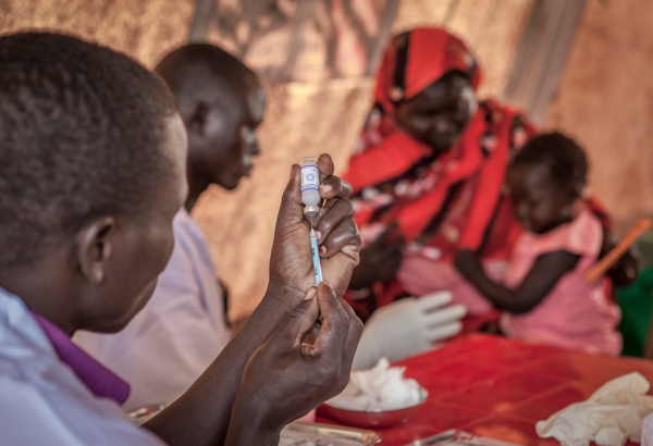PCV Vaccination Campaign in Yida Camp