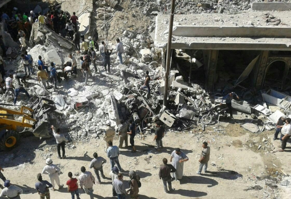 Mass-casualty influx northern Syria