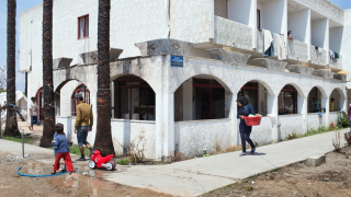 Migrants in Kos, Greece