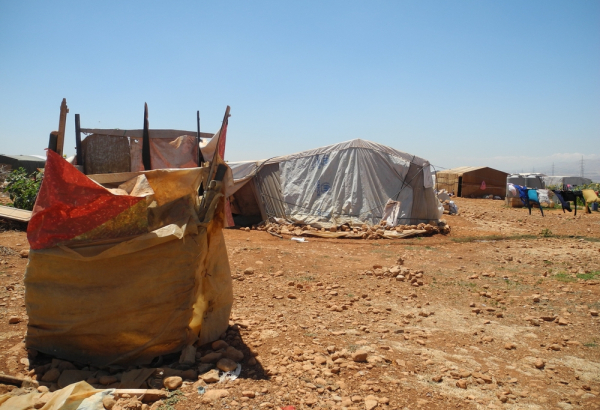 Syrian Refugees endure heatwave in Lebanon