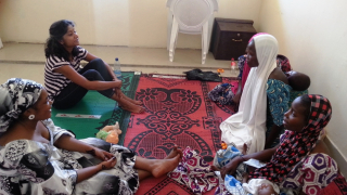 Mental Heath sessions in Maiduguri IDP camps, Borno State, Nigeria
