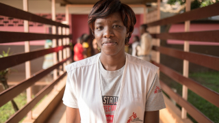 MSF HIV Programe in Bangui, Central African Republic