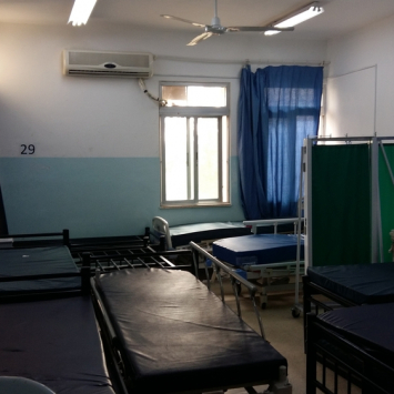 Ramtha hospital after Jordan/Syria border closure