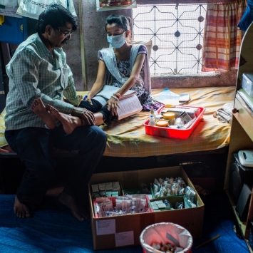 MSF TB Treatment in Mumbai, India