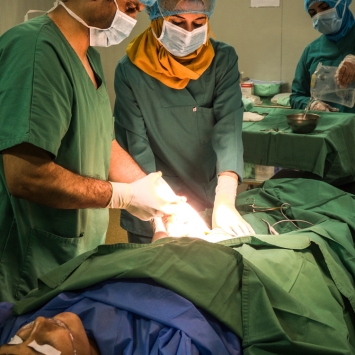 Mosul : Qayyarah hospital