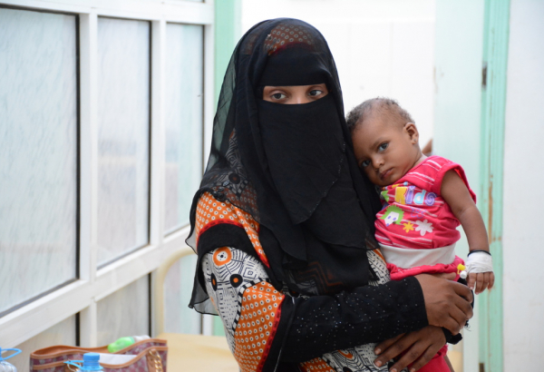 MSF supported cholera treatment center in Al-Sadaqa hospital, Aden, Yemen
