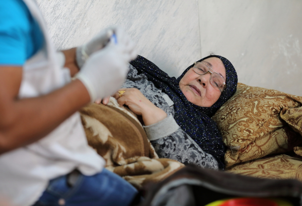 Diabetes Day - Syrian and Jordanian patients living with diabetes in Irbid