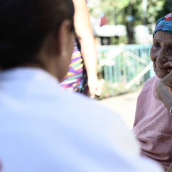 Providing care in Donetsk area