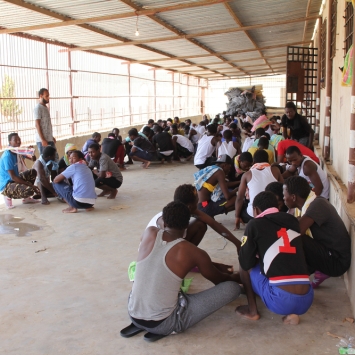 Condemned to drown at sea or be locked up in Libya