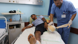 Gaza - Lifelong impact of gunshot injuries