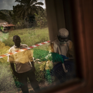 Decontamination activities in Kalunguta health zone, North Kivu province, DRC