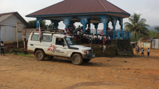 Measles vaccination campaign in Walikale