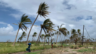 Emergency mobile clinic outside Beira, Mozambique