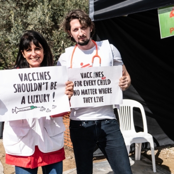 Pneumonia vaccination - Greek islands