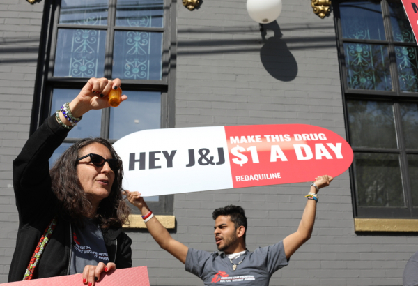 Johnson & Johnson demonstration - bedaquiline