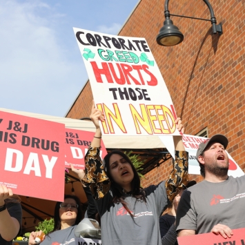 Johnson & Johnson demonstration - bedaquiline