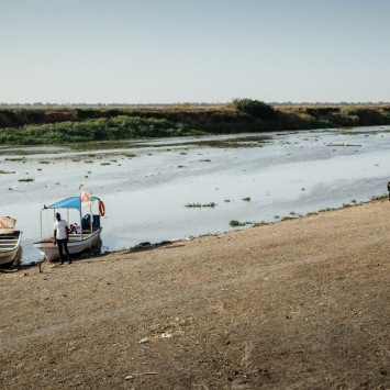 El río Sobat, en Ulang, Sudán del Sur