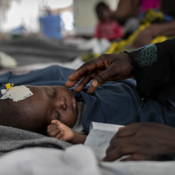 Measles campaign in DRC