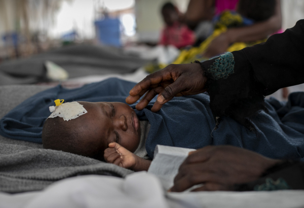 Measles campaign in DRC