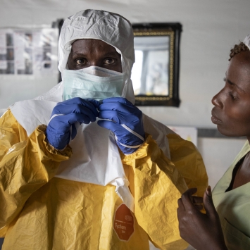 MSF supports the Ebola Transit Center in Bunia