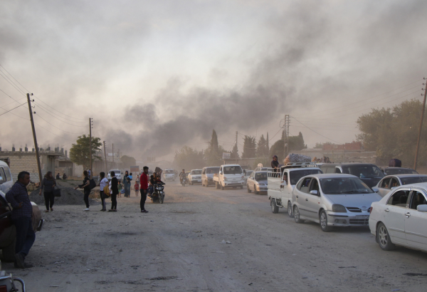 Emergency North East Syria: Civilians Fleeing Offensive Ras al-Ain