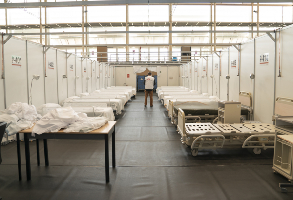 MSF in Hospital Sant Pau in Barcelona