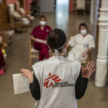 MSF intervention in care homes