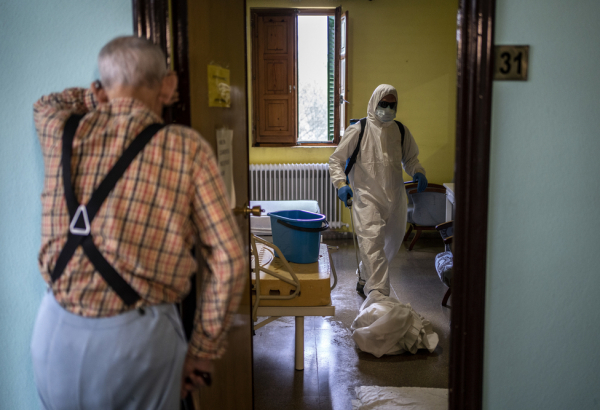 MSF intervention in care homes