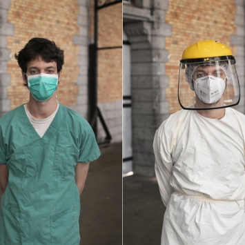 COVID-19 Tour and Taxi project, Brussels