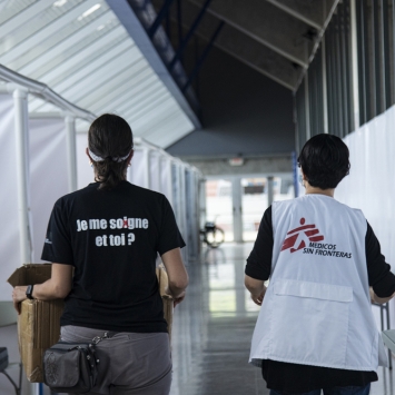 MSF Tegucigalpa’s COVID-19 care centre