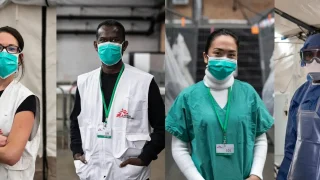 Personal de Médicos Sin Fronteras