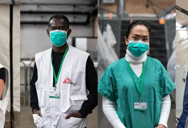 Personal de Médicos Sin Fronteras